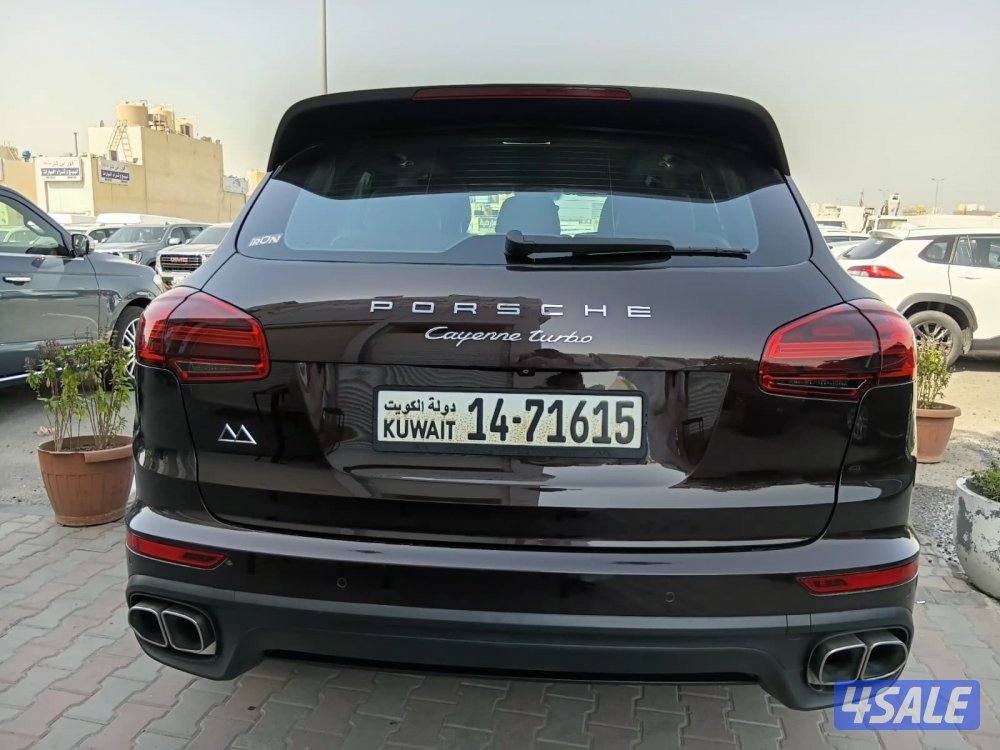 بورش كايين ٢٠١٥ عداد ٩١ ألف شرط الفحص قير مكينه شاصي البدي مصبوغ ٣ قطع1