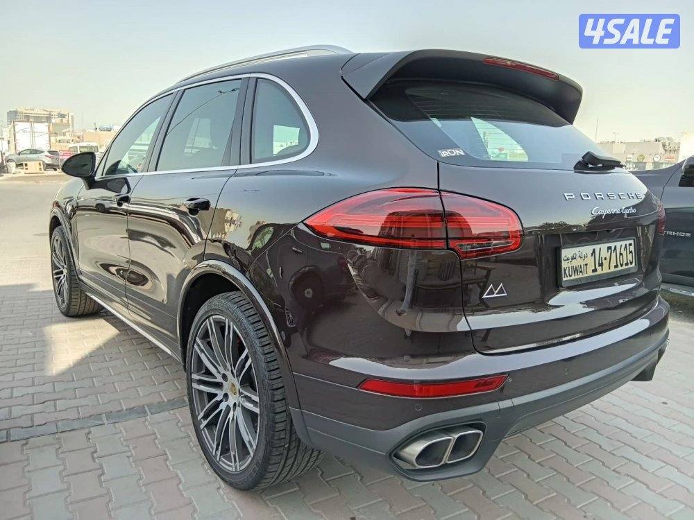 بورش كايين ٢٠١٥ عداد ٩١ ألف شرط الفحص قير مكينه شاصي البدي مصبوغ ٣ قطع5