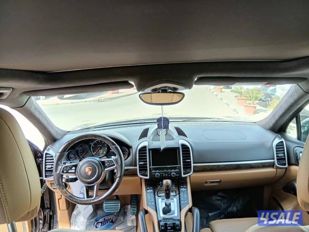 بورش كايين ٢٠١٥ عداد ٩١ ألف شرط الفحص قير مكينه شاصي البدي مصبوغ ٣ قطع6