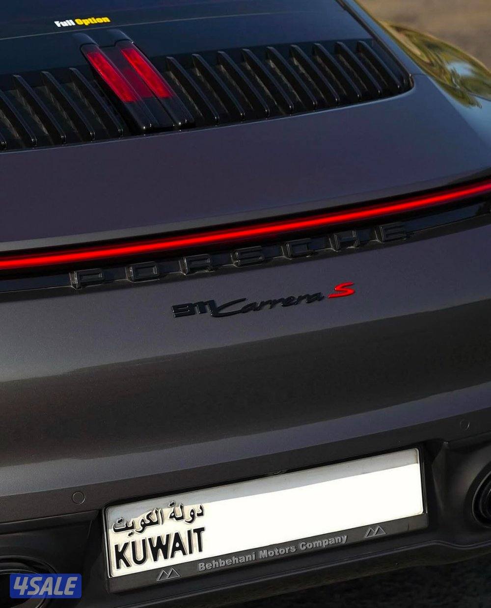 بورش كرريرااس كامل المواصفات بالاضافه لمواصفات خاصه موديل٢١ وارد وكالة2