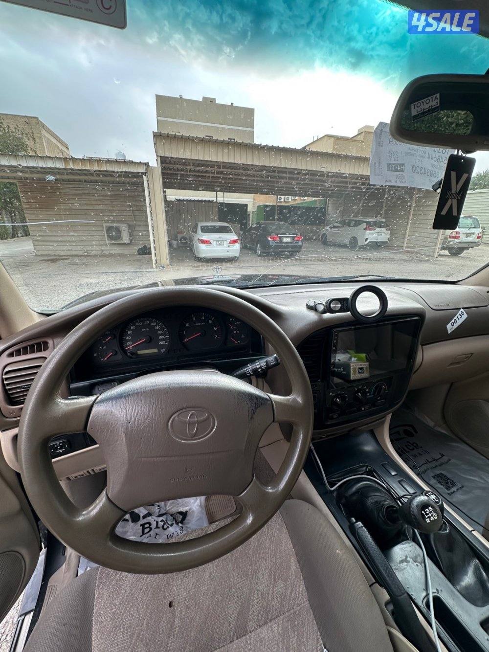 للبيع لاندكروز قير عادي ٢٠٠٢شرط الفحص قير مكينة شاصي لا يأثربالاستعمال3