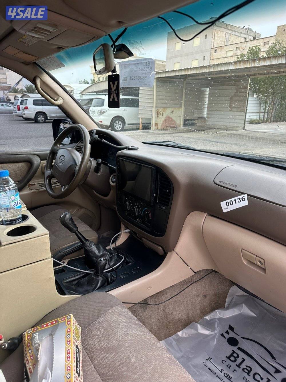 للبيع لاندكروز قير عادي ٢٠٠٢شرط الفحص قير مكينة شاصي لا يأثربالاستعمال4