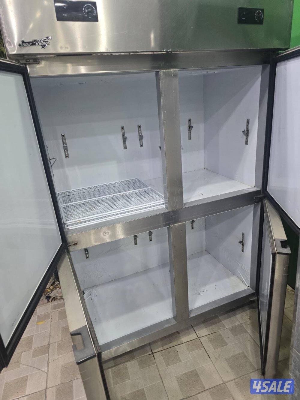 ثلاجه استيل للمطاعم ومحلات العصير والتجهيزات الغذائية0