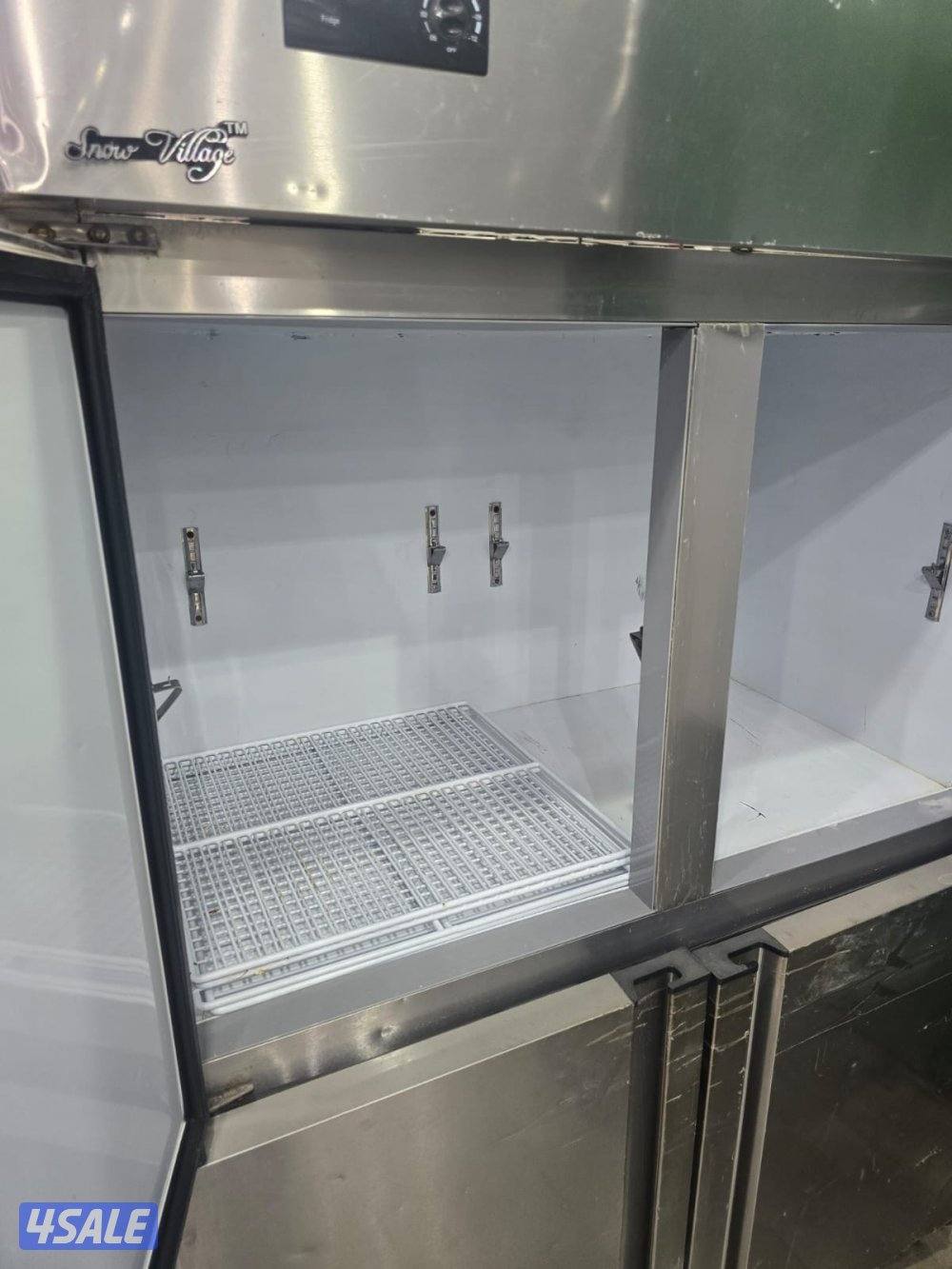ثلاجه استيل للمطاعم ومحلات العصير والتجهيزات الغذائية4