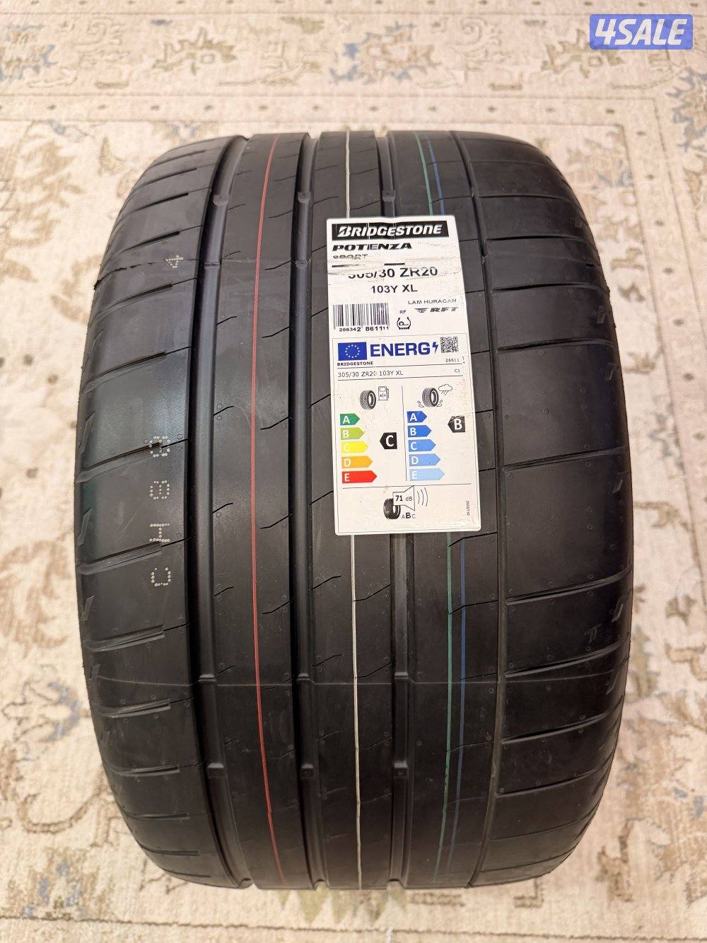 NEW Potenza Sport Bridgestone RunFlat Tires 2pcs set3