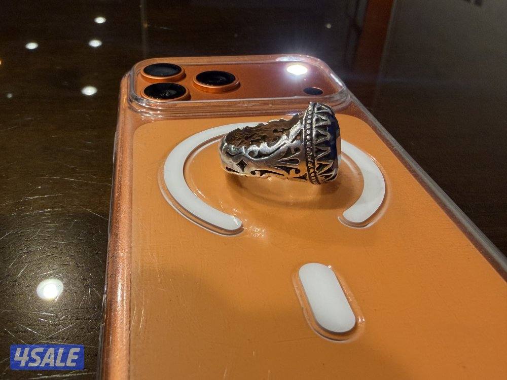 للبيع خاتم فضه و زفير السعر 1201