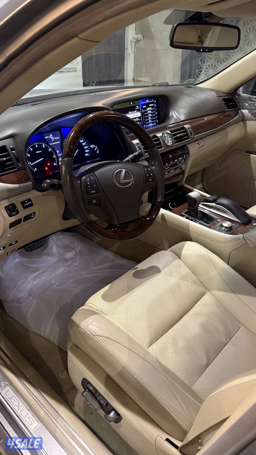 لكزس Ls460 شورت شرط الفحص ابواب شفط كشنات تدفئة وتبريد ومواصفات اخرى1