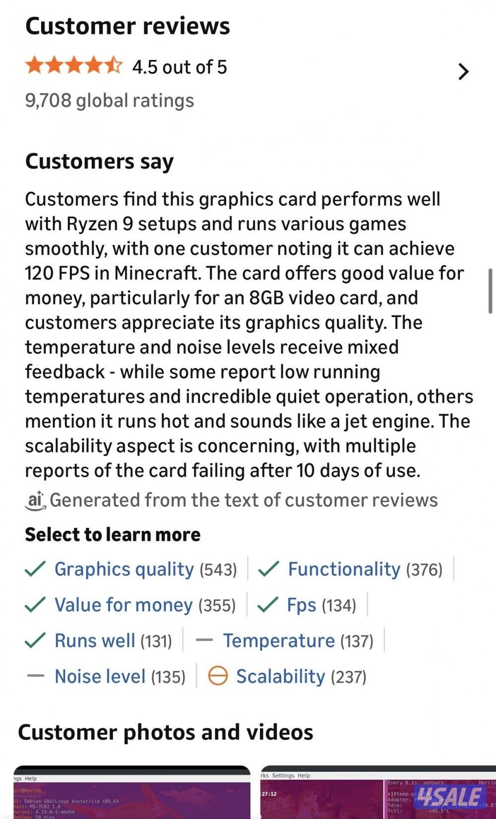 كرت شاشة قوي للألعاب AMD 9070XT 16GB VRAM XFX Mercury OC RGB3