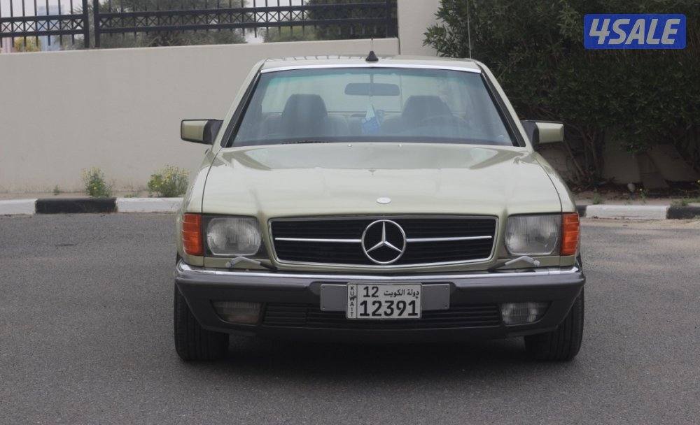 للبيع Mercedes-Benz كوبيه باب واحد موديل 1982 حجم 500 sec1