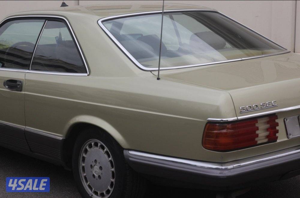 للبيع Mercedes-Benz كوبيه باب واحد موديل 1982 حجم 500 sec2