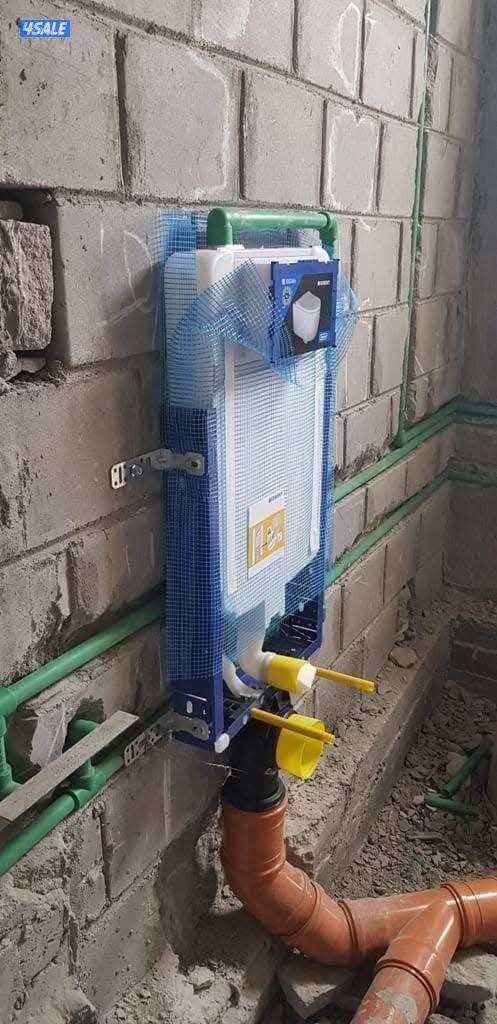 معلم صحى تمديد قسايم تشطيب أبيض تركيب أحدث الاكسسوارات الحمامات خدمه245