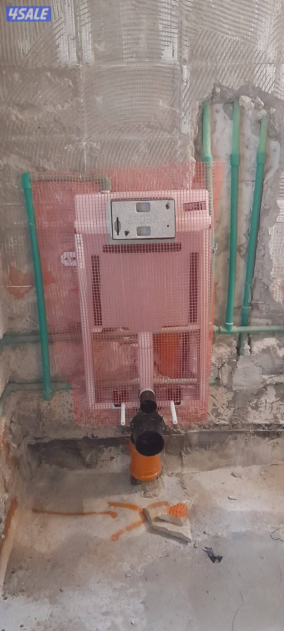 معلم صحى تمديد قسايم تشطيب أبيض تركيب أحدث الاكسسوارات الحمامات خدمه2412