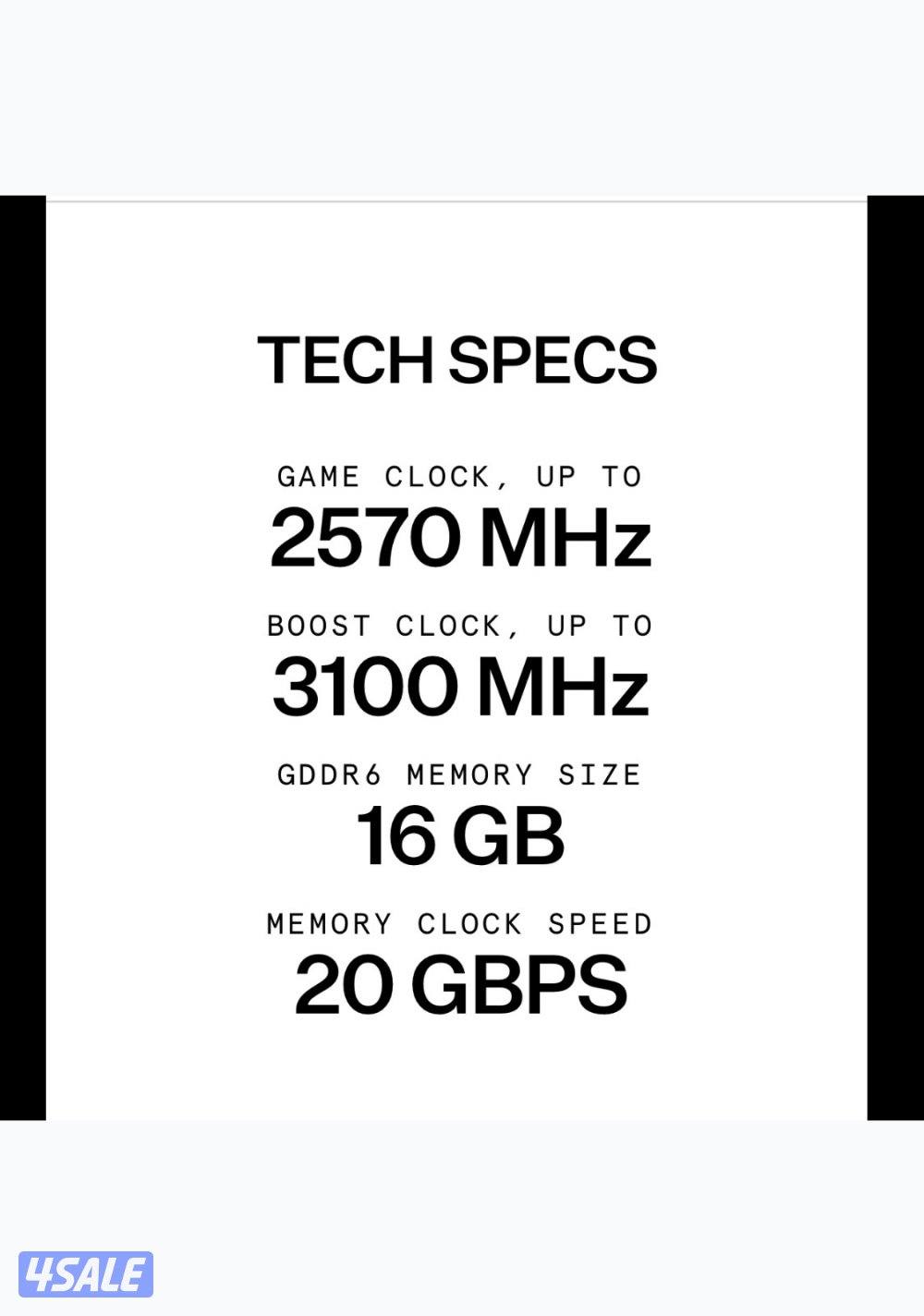 كرت شاشة قوي للألعاب AMD 9070XT 16GB VRAM XFX Mercury OC RGB6