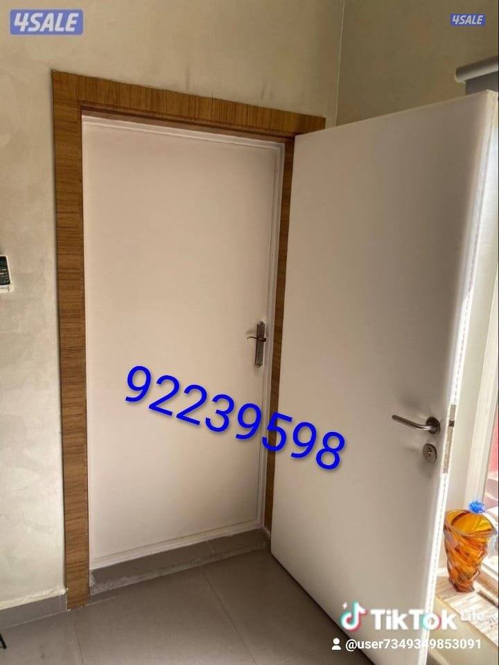 اعمال ديكورات وابواب عازل و جبسم بورد وصبغ11