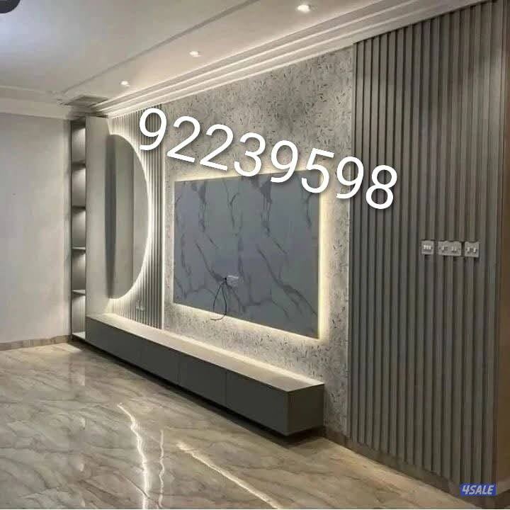 اعمال ديكورات وابواب عازل و جبسم بورد وصبغ12