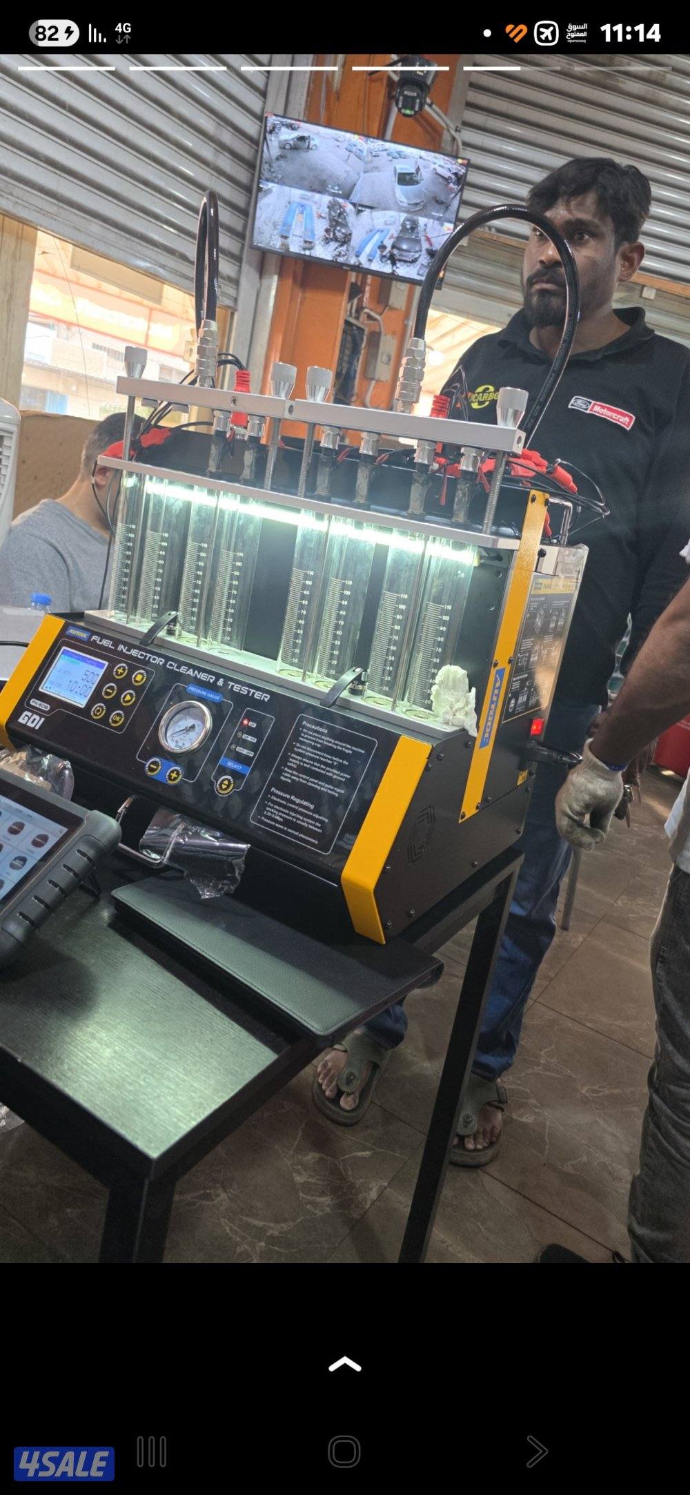 جهاز فحص وتنظيف البخاخات واجهزة فحص وبرمجة السيارات15