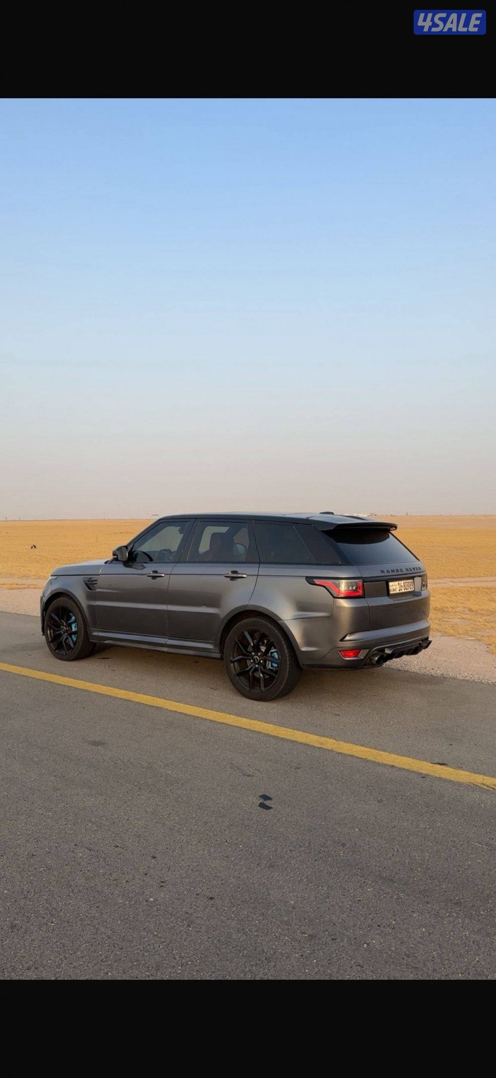 للبيع رنج روفر سبورت V8 سوبر شارج داخليه نضيفه جدا اللون احمر0