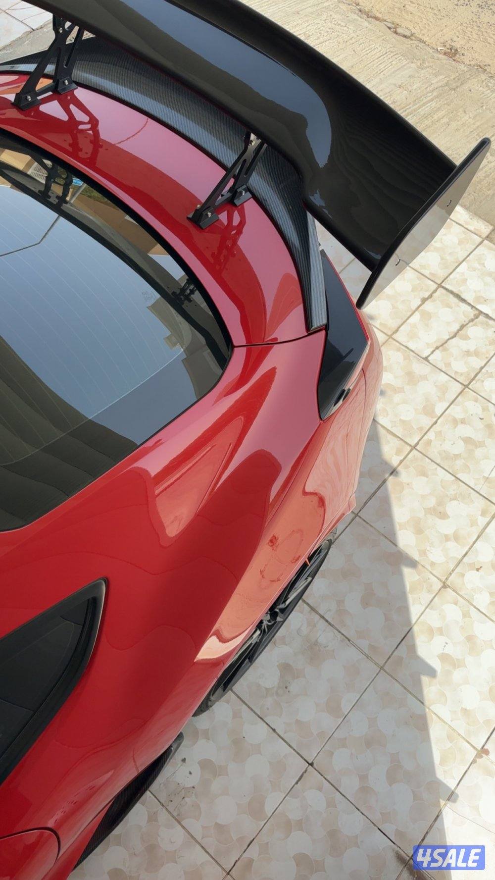 للبيع جناح ( spoiler ) يركب على جميع السيارات السبورت بدون صبغ او خدوش3