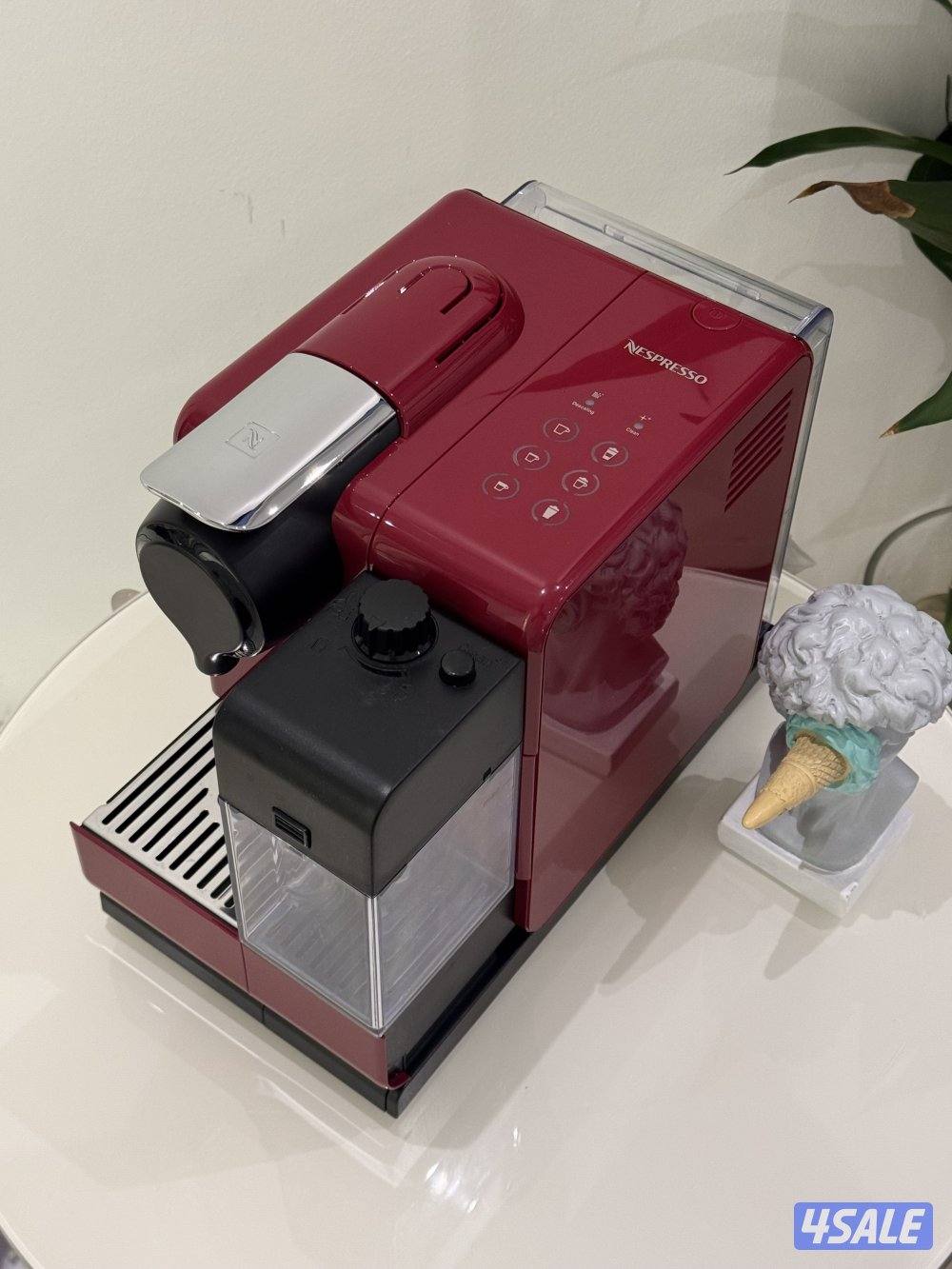 مكينه قهوه نسبريو وحليب شبه جديده5