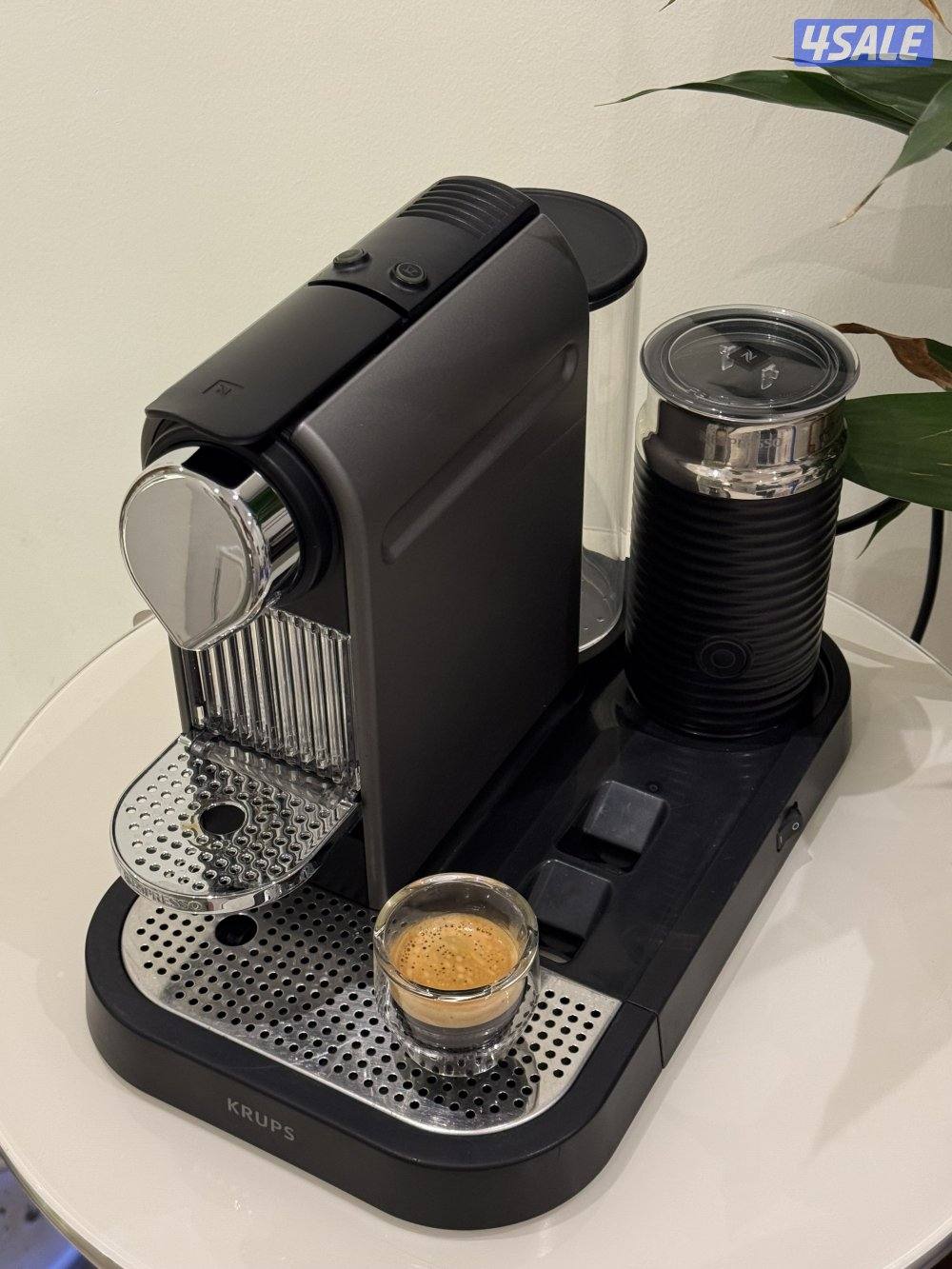 مكينه قهوه مع جهاز حليب3