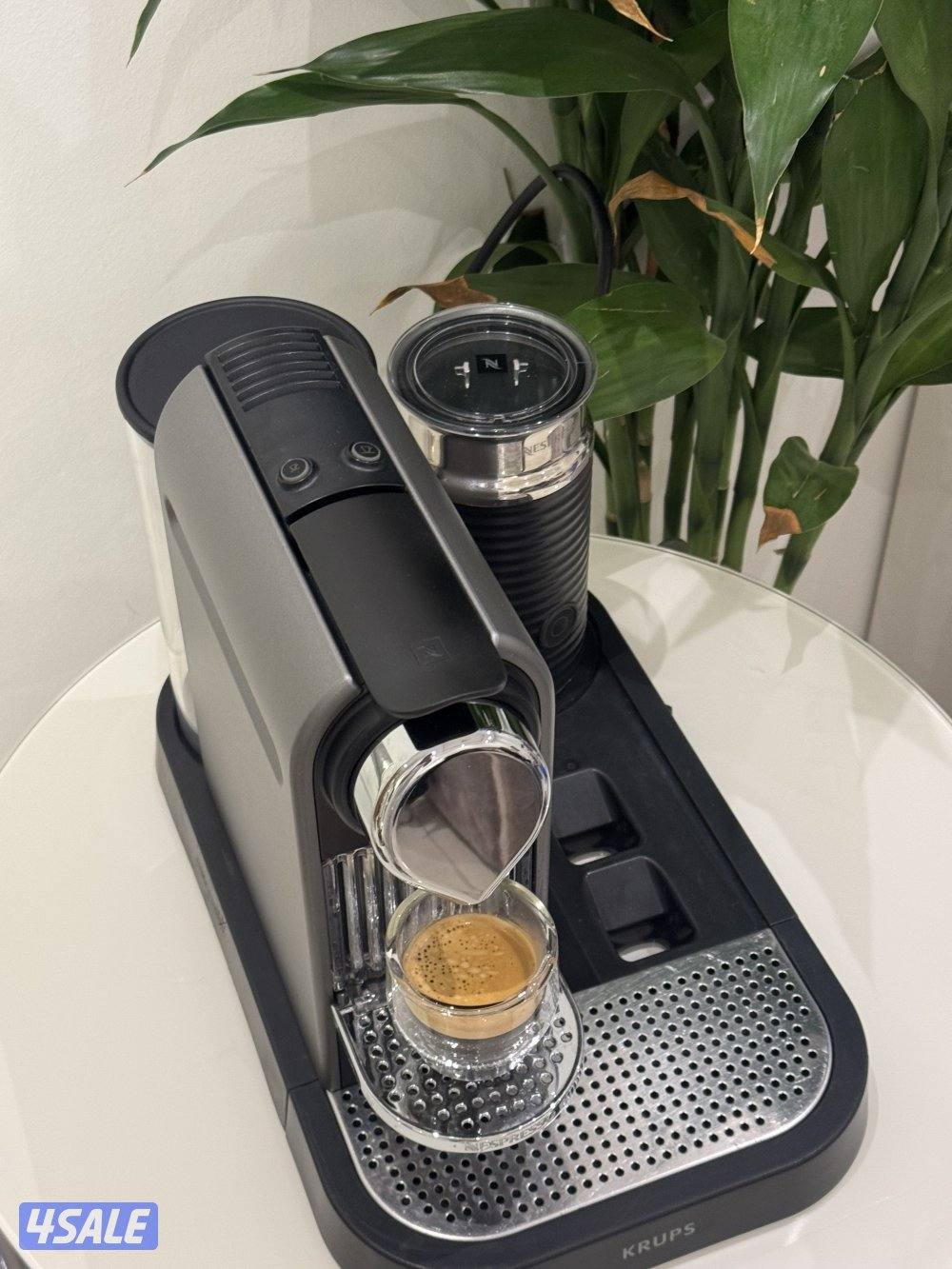 مكينه قهوه مع جهاز حليب6