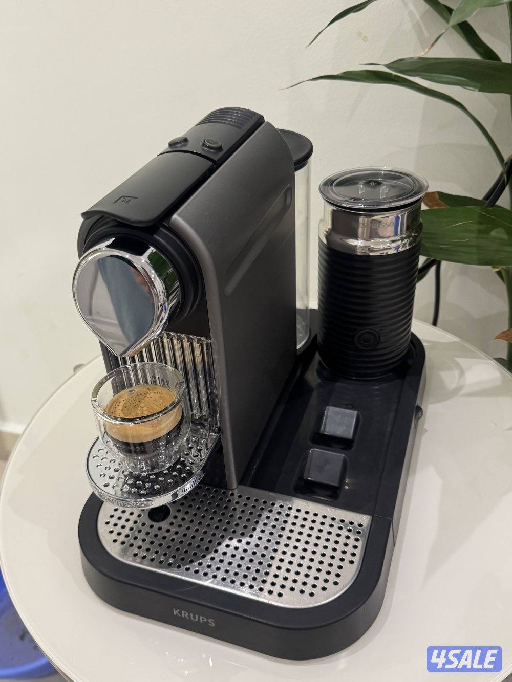 مكينه قهوه مع جهاز حليب7