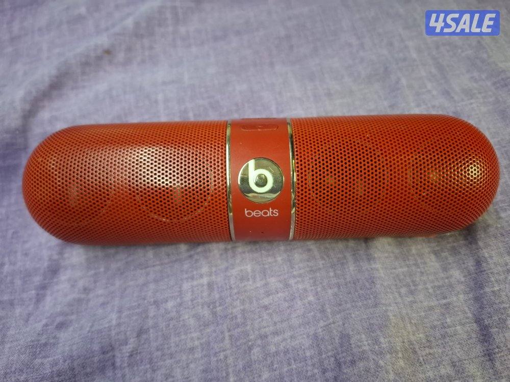BEATSPILL BLUETOOTH SPEAKER RED WITH BEATSPIL STAND TOY6