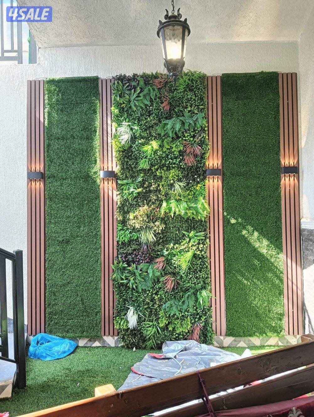 تركيب السياج التركي الأصلي وتركيب الثيل الصناعي3