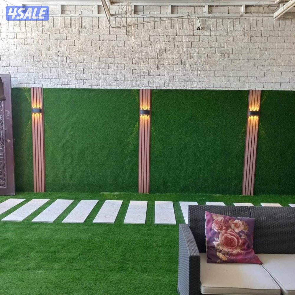 تركيب السياج التركي الأصلي وتركيب الثيل الصناعي4