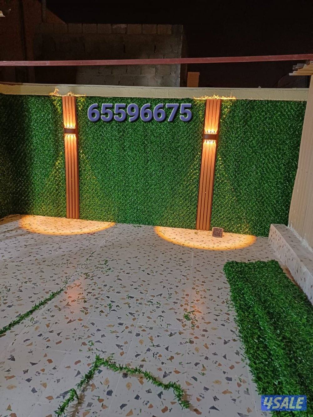 تركيب السياج التركي الأصلي وتركيب الثيل الصناعي6