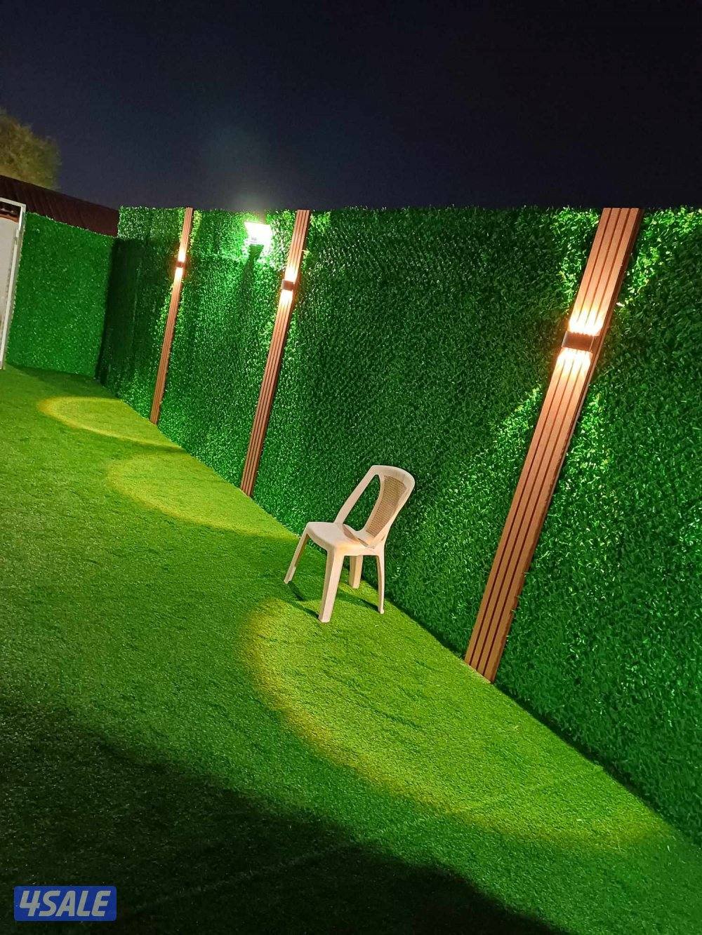 تركيب السياج التركي الأصلي وتركيب الثيل الصناعي11