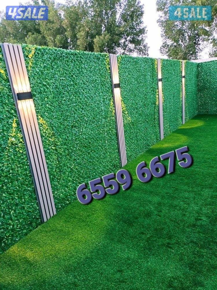 تركيب السياج التركي الأصلي وتركيب الثيل الصناعي14