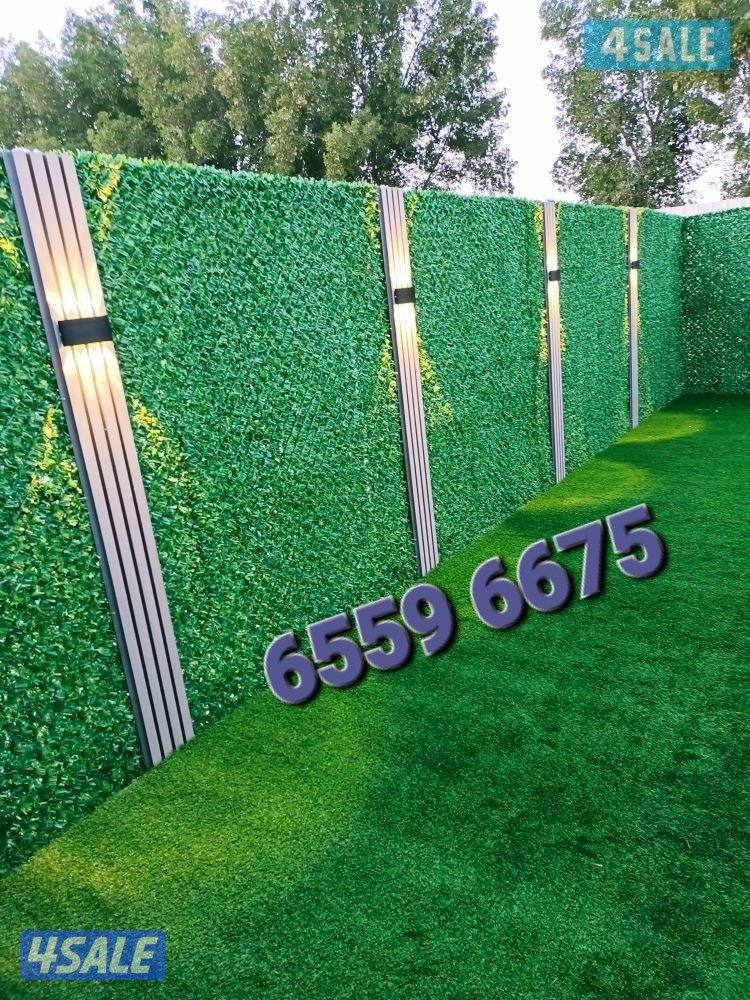 تركيب السياج التركي الأصلي وتركيب الثيل الصناعي15