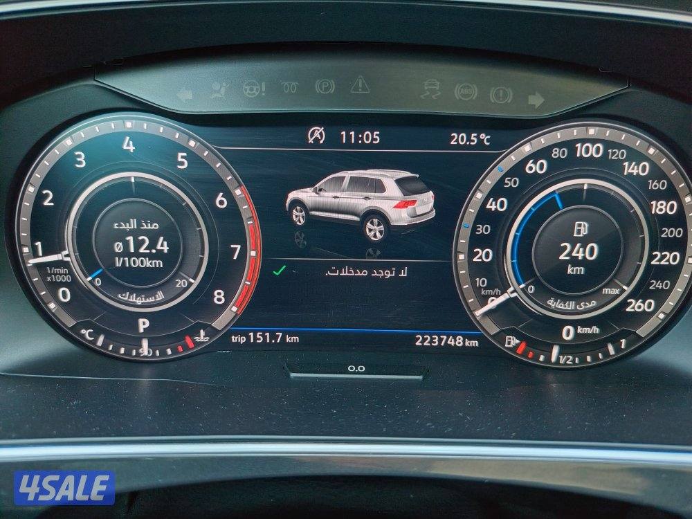 للبيع فولكس واجن - تيجوان 2018 صبغ الوكالة11