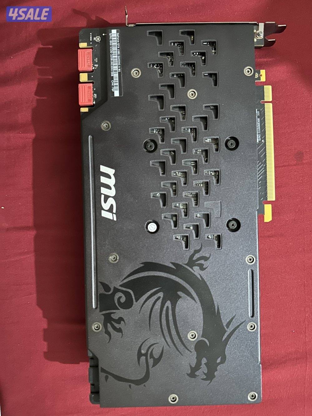Gtx1080 8gb graphics card gpu used for few weeks0