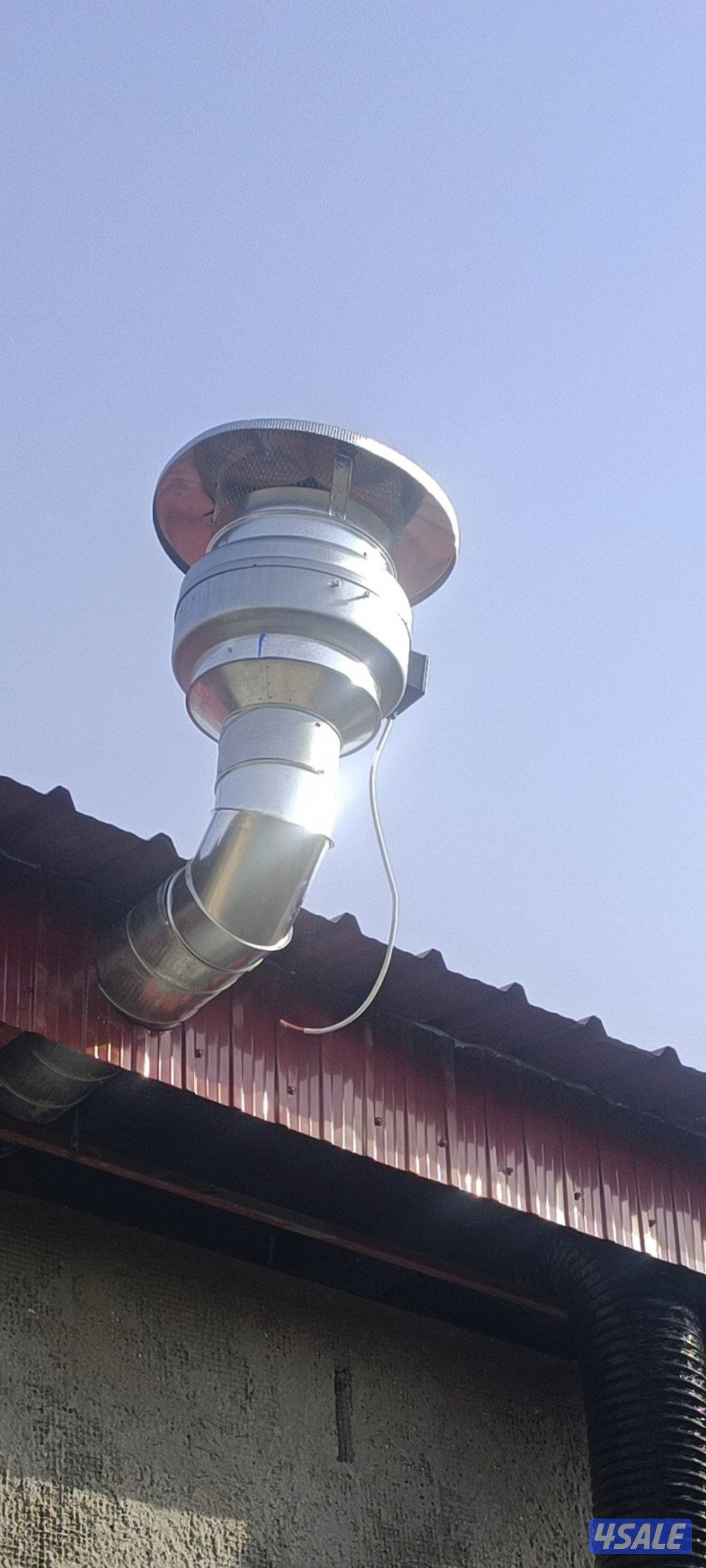 تهوية مركزيه ومداخن2