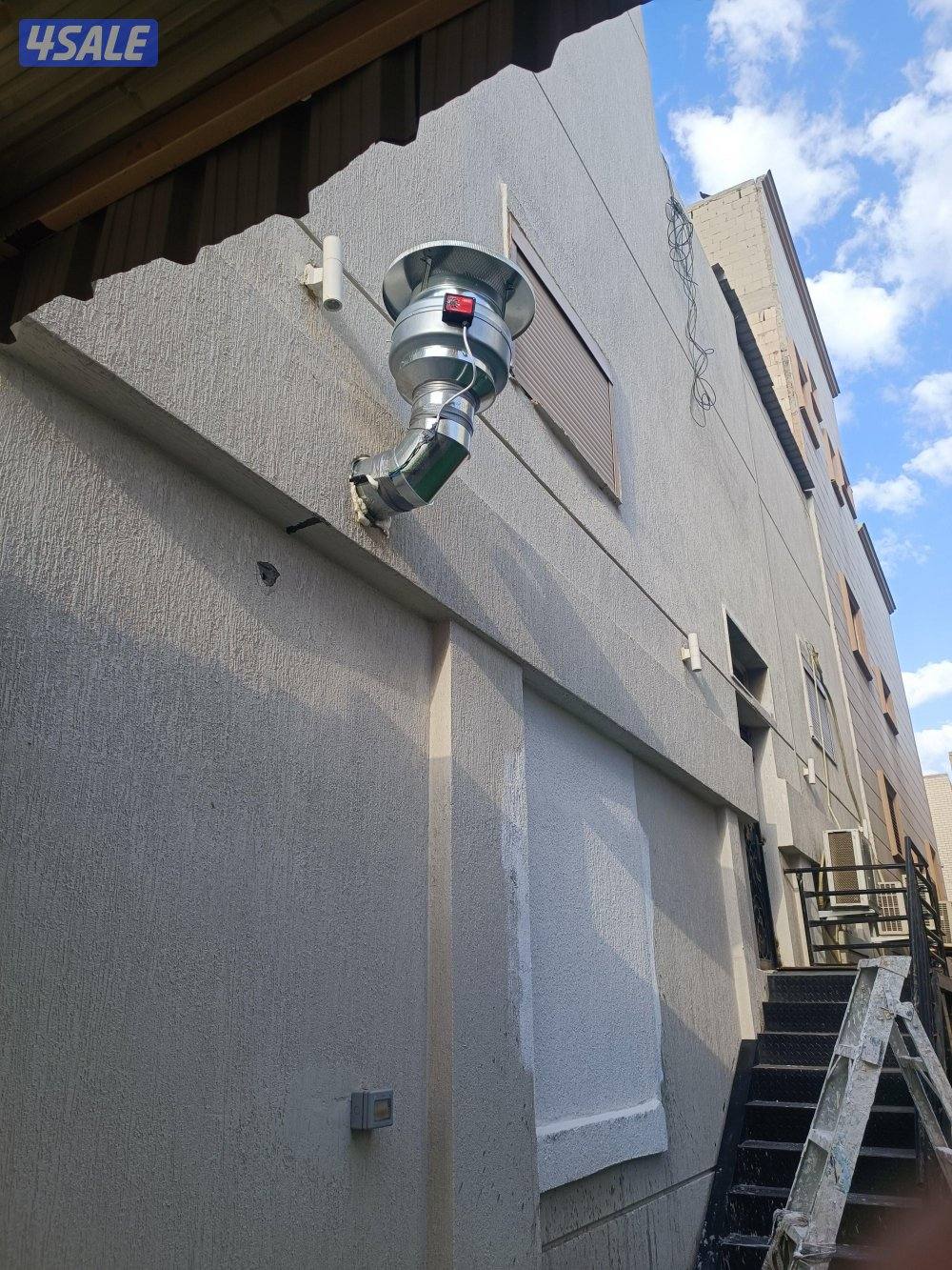 تهوية مركزيه ومداخن4