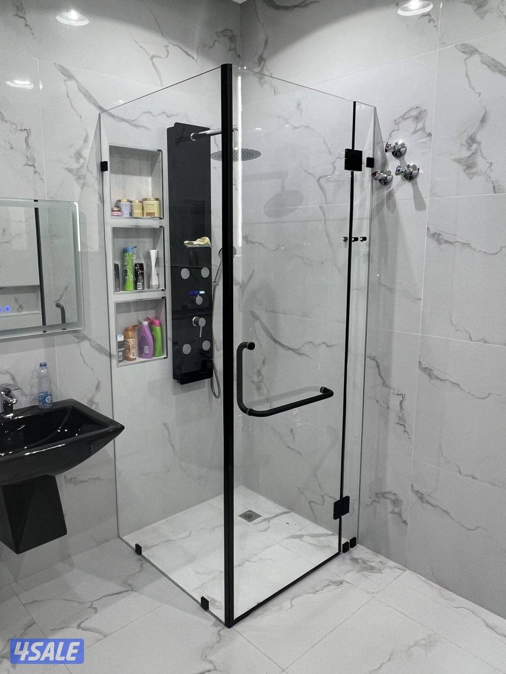 تركيب جميع أنواع الزجاج والمرايا شاور بكس طاوله طعام ديوانيه0