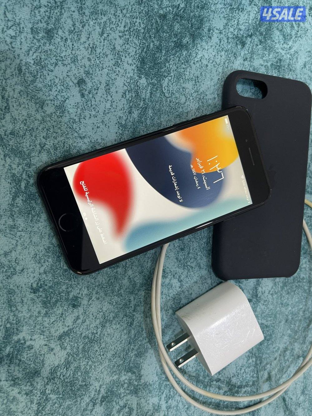 ايفون 7 السابع 128 قيقا نظيف مو مفتوح ولا مصلح مع الشحن الاصلي6