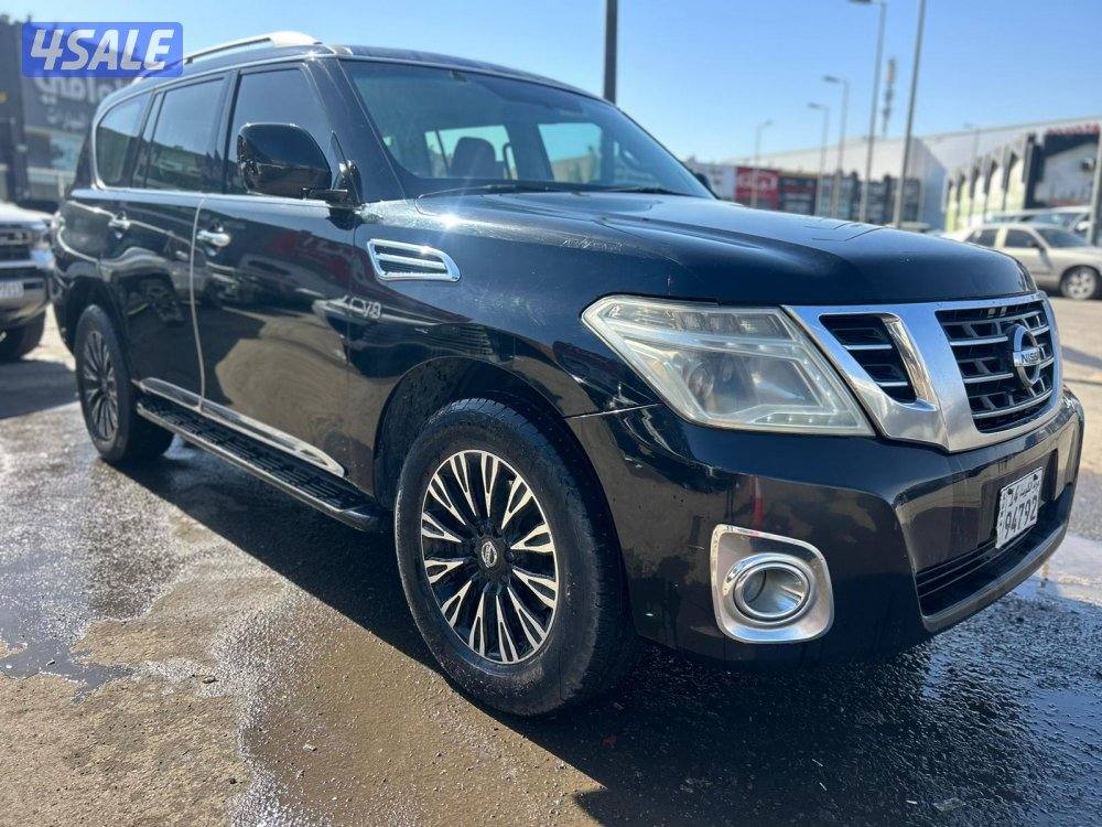 نيسان باترول V8-SE موديل 2016 ماشى 252.000 k.m وارد البابطين.صبغ وكالة1