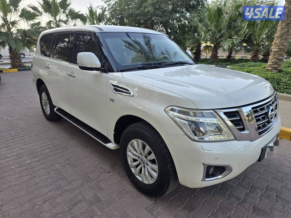 نيسان باترول موديل 2015 صبغ الوكاااله ماشي 198 بحاااه ممتازه شرط للفحص0