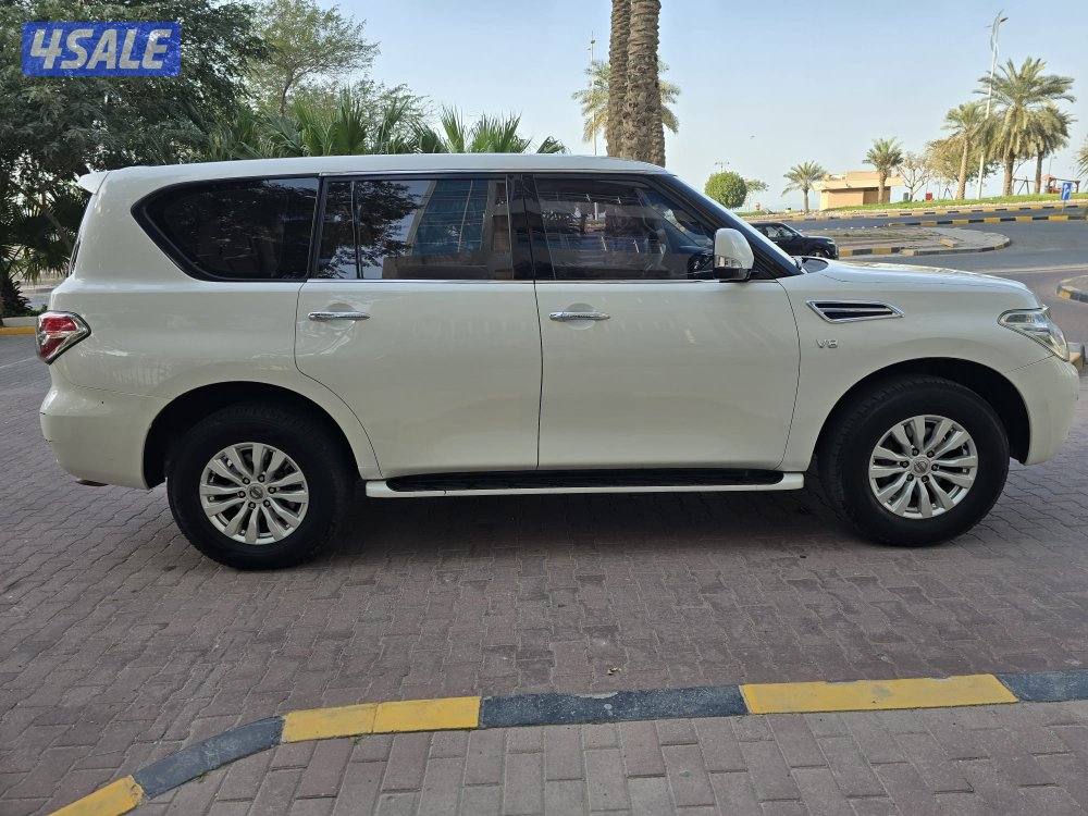 نيسان باترول موديل 2015 صبغ الوكاااله ماشي 198 بحاااه ممتازه شرط للفحص2