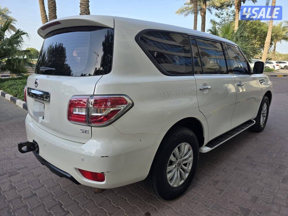 نيسان باترول موديل 2015 صبغ الوكاااله ماشي 198 بحاااه ممتازه شرط للفحص1