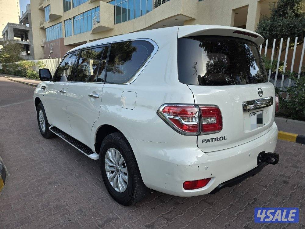 نيسان باترول موديل 2015 صبغ الوكاااله ماشي 198 بحاااه ممتازه شرط للفحص8