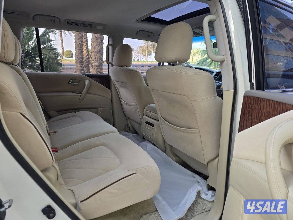 نيسان باترول موديل 2015 صبغ الوكاااله ماشي 198 بحاااه ممتازه شرط للفحص11