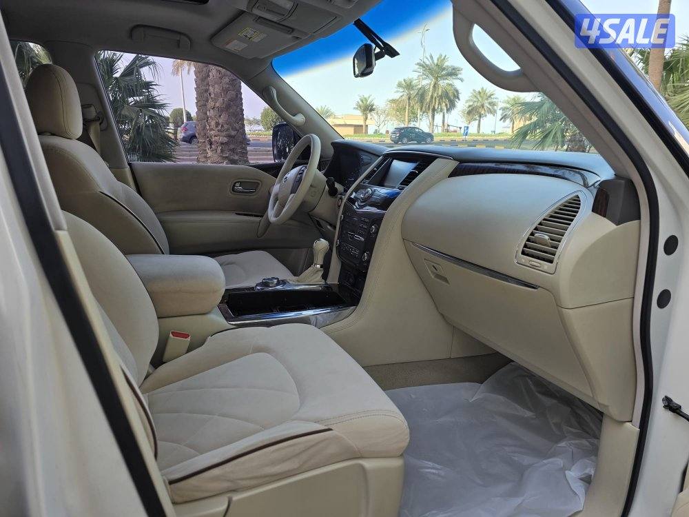 نيسان باترول موديل 2015 صبغ الوكاااله ماشي 198 بحاااه ممتازه شرط للفحص10