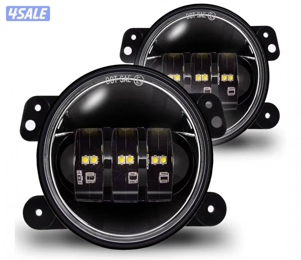 كشافات راكبين على رانقلر 4inch لونين2