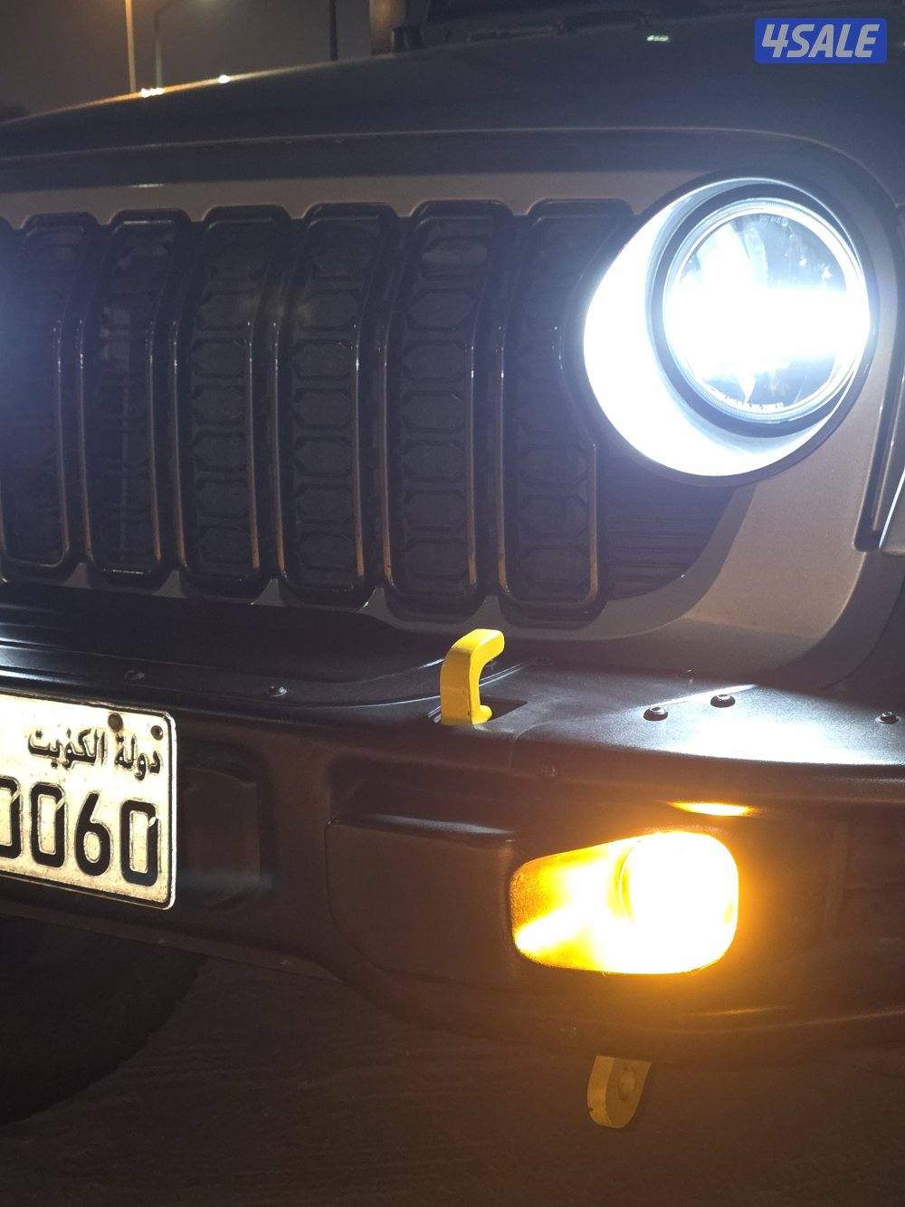 كشافات راكبين على رانقلر 4inch لونين3