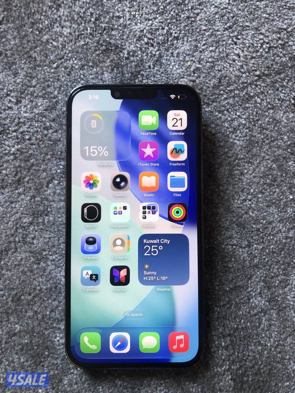 iPhone 13 Pro Max for Sale - 150 KD📱✨8