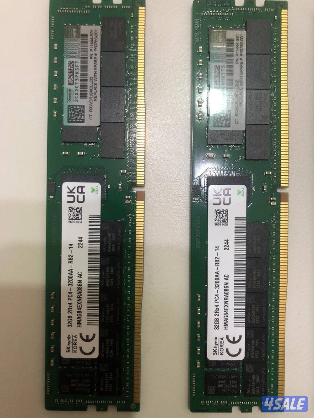 RAM for servers selling per piece (for HPE servers)2